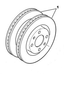 PARTNER TEPE ÖN FREN DİSK 283 mm