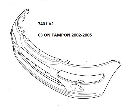 C3 ÖN TAMPON 02-05 ARASI